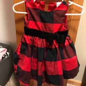 Girls plaid any occasion dress.